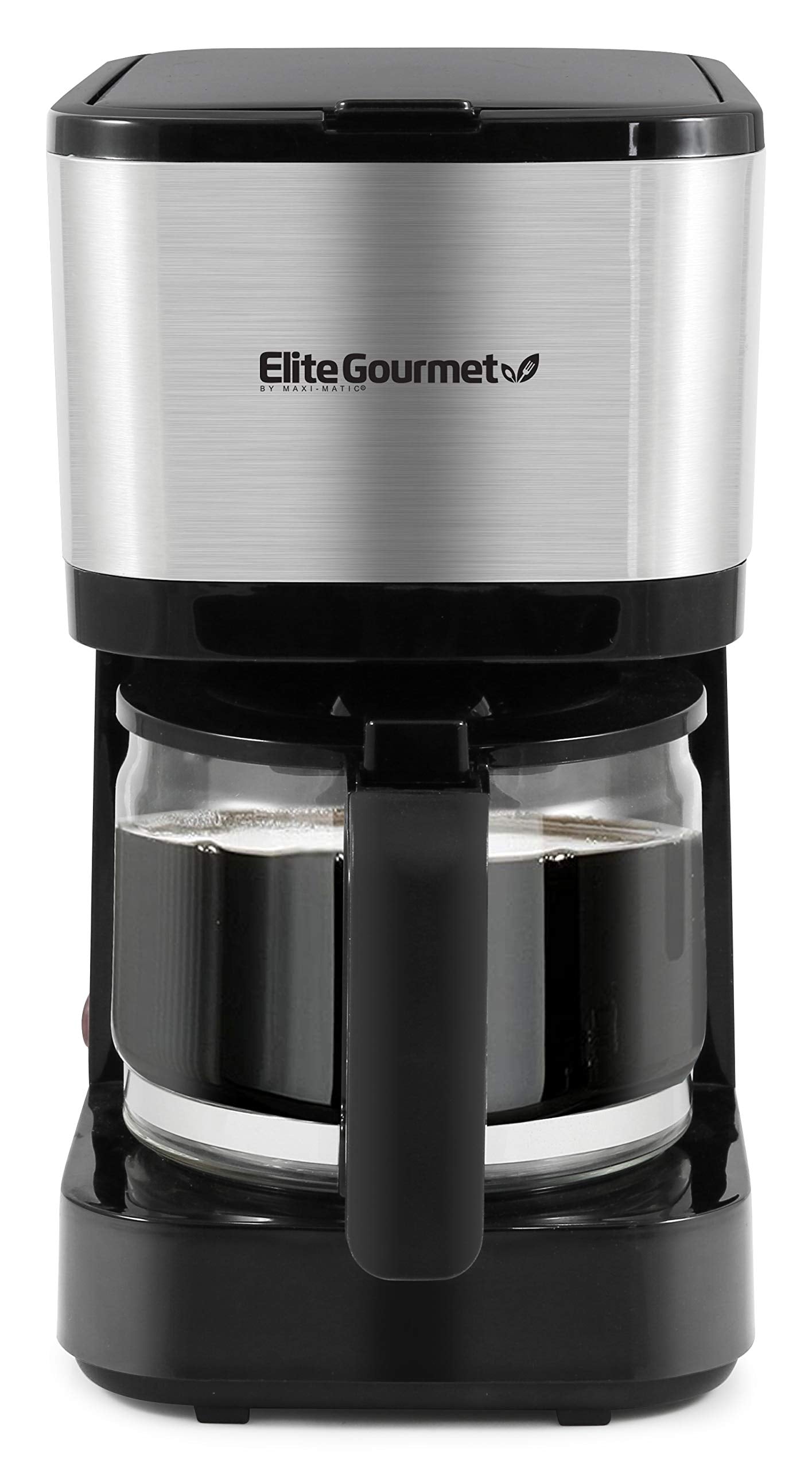 Elite Gourmet EHC9420 Automatic 5-Cup Brew & Drip Coffee Maker with Pause N Serve Reusable Filter, …