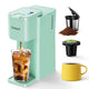 Tastyle Mini Hot and Iced Coffee Maker Single Serve, for K Cup and Ground, 6 to 14 Oz Brew Sizes, w…