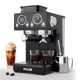 PULZO Espresso Machine with Grinder, 20 Bar All-in-One Coffee Maker with Milk Steam Wand/Frother，Pr…
