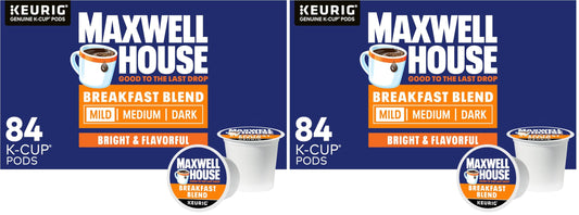 Maxwell House House Blend Medium Roast K-Cup Coffee Pods, 84 ct Box
