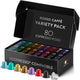 ROSSO CAFFÈ Espresso Coffee Pods for Nespresso Original Machines - 80 Capsules Variety Pack, 8 Sign…