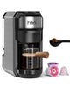 HBN 3-in-1 for Nespresso Capsule & K-Cup Pods & Ground Coffee Multi Coffee Maker Single Serve, 19Ba…