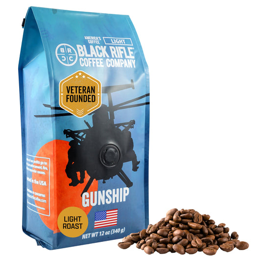 Black Rifle Coffee 12oz Bag (Gunship Whole Bean)