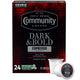 Community Coffee Dark & Bold Espresso Roast 24 Count Coffee Pods, Compatible with Keurig 2.0 K-Cup …