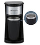 Elite Gourmet EHC112 Personal Single-Serve Compact Coffee Maker Brewer Includes 14Oz. Thermal Trave…