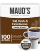 Maud's Dark Roast Coffee Pods, 100ct, Single Serve Pods – 100% Arabica Coffee, Compatible with Keur…