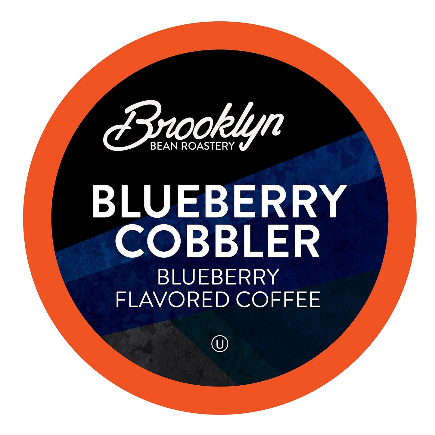Brooklyn Beans Blueberry Cobbler Coffee Pods, Flavored Gourmet Pack, 40 Count - Compatible with Keu…