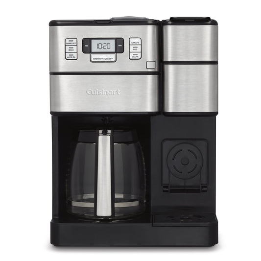 Cuisinart Coffee Center Grind and Brew Plus, Built-in Coffee Grinder, Coffeemaker and Single-Serve …