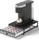 Sedegn Coffee Pod Holder Counter Coffee Vertuo Capsules Storage Organizer with Sliding Drawer Compa…