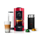 Nespresso VertuoPlus Coffee and Espresso Machine by De'Longhi with Aeroccino Milk Frother,Cherry Red