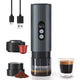 AMZCHEF Portable Coffee Maker Rechargeable w/ 9000mAh Battery, 2-in-1 Travel Espresso Maker for Gro…