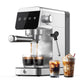 AMZCHEF Espresso Machine 20 Bar, Compact Coffee Maker with LED Touch Screen & Steam Milk Frother, E…