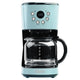 HADEN Coffee Machine, 12 Cup Programmable Drip Coffee Maker with Auto Shut-Off Function and Reusabl…