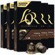 L'OR Espresso Capsules, 50 Count Forza, Single-Serve Aluminum Coffee Capsules Compatible with the L…
