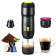 Portable Electric Espresso Machine, Car Self-Heating Coffee Maker with USB-DC, Travel Coffee Machin…