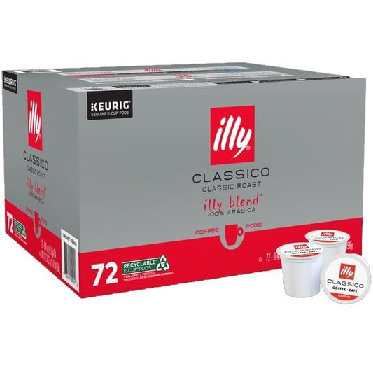 Illy Coffee K Cups - Pods For Keurig Machines – Classico Roast - Caramel, Orange Blossom & Jasmine …