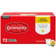 Community Coffee Coffee & Chicory 72 Count Coffee Pods, Medium-Dark Roast, Compatible with Keurig 2…