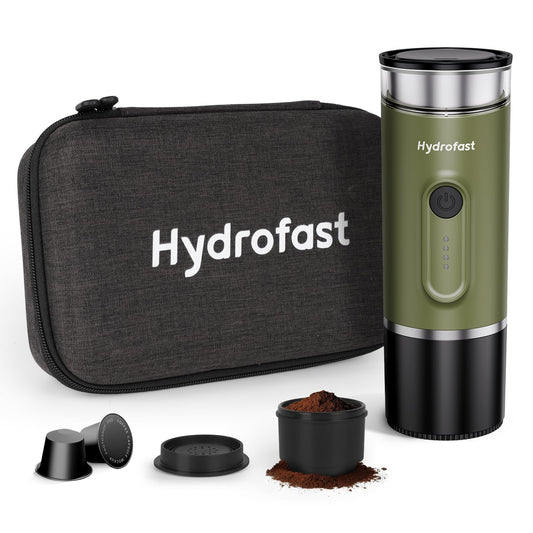 Portable Electric Espresso Machine, Self-Heating Travel Coffee Maker with 7800mAh Battery, USB-C Re…