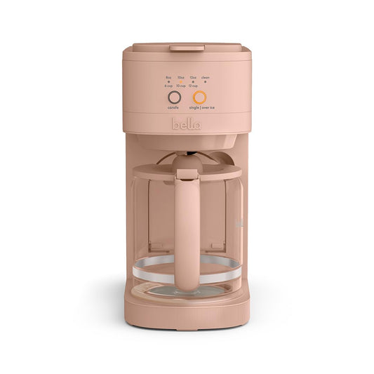 BELLA VersaBrew 2-in1 Coffee Maker, K-Cup compatible, Brew 3 Sizes Carafes & Single Serve Cups, Dis…