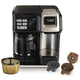 Hamilton Beach FlexBrew Trio 2-Way Coffee Maker, Compatible with K-Cup Pods or Grounds, Single Serv…