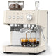 (2026 Upgrade) 15 Bar Espresso Machine with Built-in Anti-Clog Coffee Grinder, Expresso Coffee Mach…