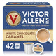 Victor Allen's Coffee White Chocolate Caramel Flavored Cappuccino, 42 Count, Single Serve Cups for …