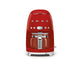 Smeg 50's Retro Style Aesthetic Drip Coffee Machine with 10 Cup Glass Carafe, Auto Start Feature, K…