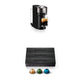 Breville Nespresso BNV540DCR Vertuo Next Espresso Machine, Dark Chrome with Nespresso Capsules Vert…