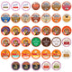 Crazy Cups Flavored Coffee Pods Variety Pack for Keurig K Cups Brewers, Assorted Flavored Coffee Sa…