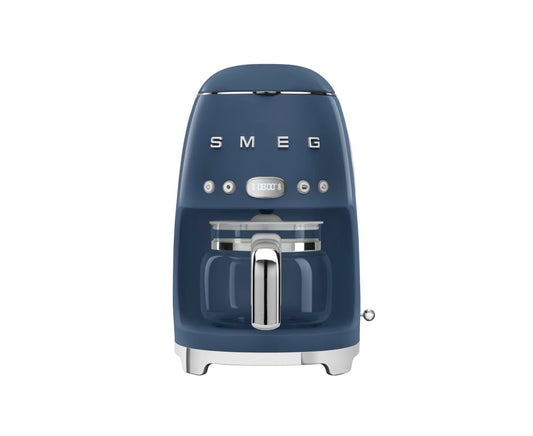 Smeg 50's Retro Style Aesthetic Drip Coffee Machine with 10 Cup Glass Carafe, Auto Start Feature, K…