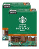 Starbucks K-Cup Coffee Pods, Medium Roast Hot or Iced Coffee, Decaf House Blend, 60 Keurig Pods