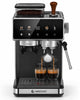AMZCHEF Espresso Machine with Grinder, 20 Bar Coffee Maker with Milk Frother, 3-Level PID Temp Cont…
