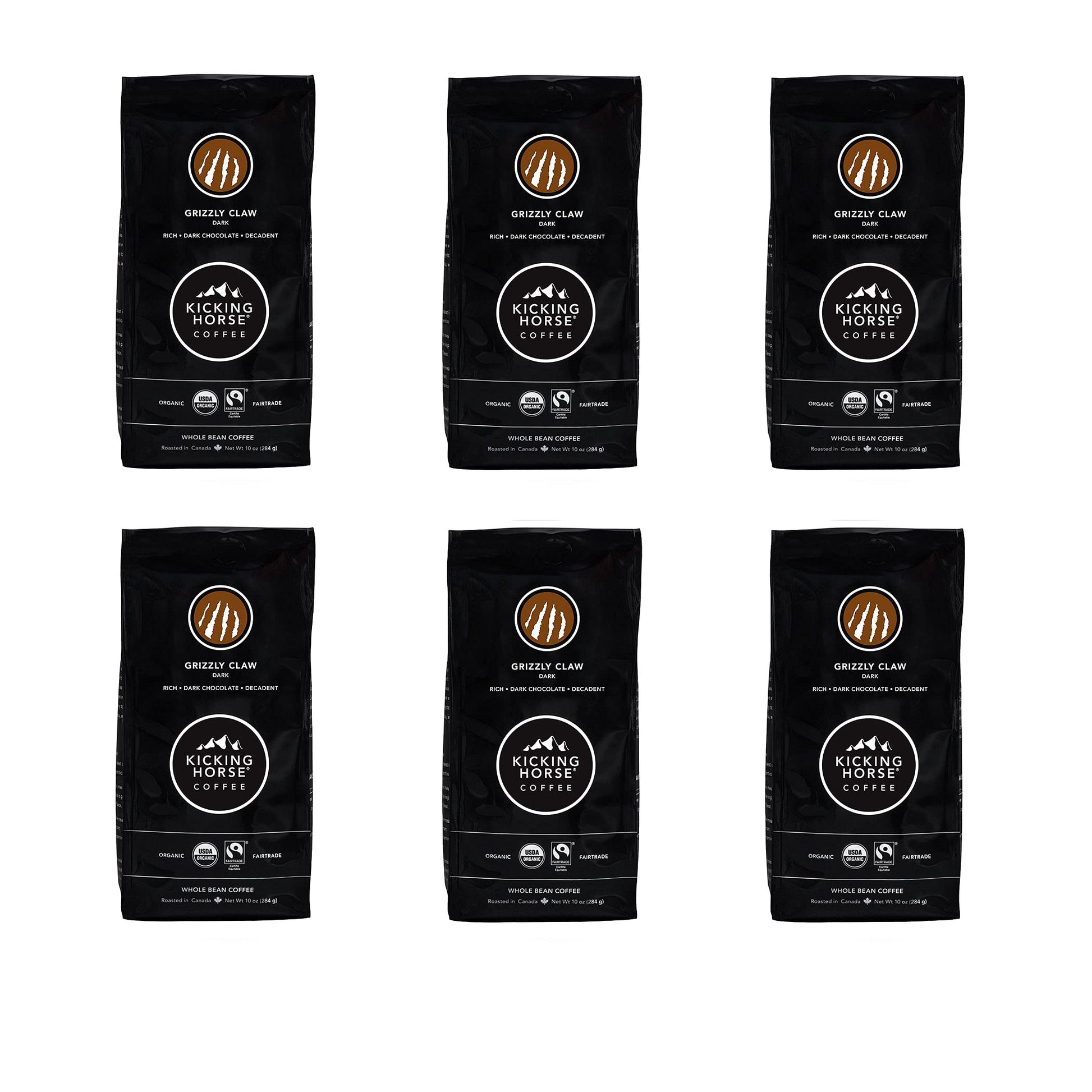 Kicking Horse Coffee, Three Sisters, Medium Roast, Whole Bean, 2.2 Pound - Certified Organic, Fairt…