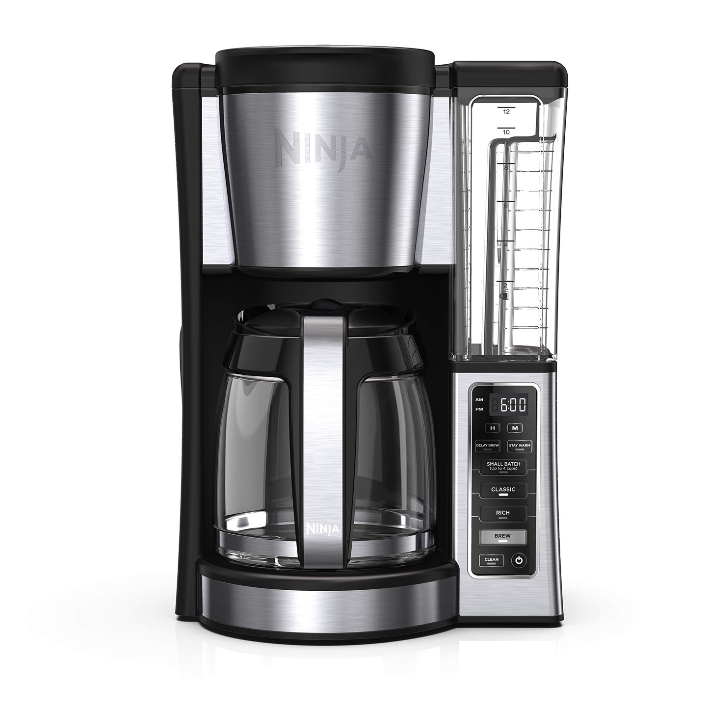 Ninja 12-Cup Programmable Coffee Brewer, 2 Brew Styles, Adjustable Warm Plate, 60oz Water Reservoir…