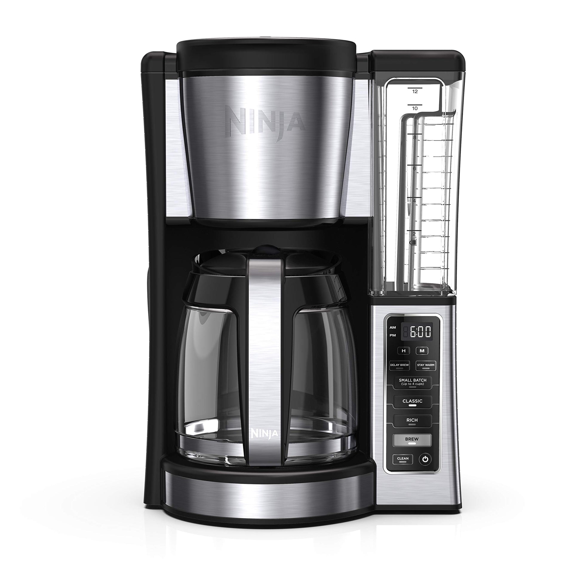 Ninja 12-Cup Programmable Coffee Brewer, 2 Brew Styles, Adjustable Warm Plate, 60oz Water Reservoir…