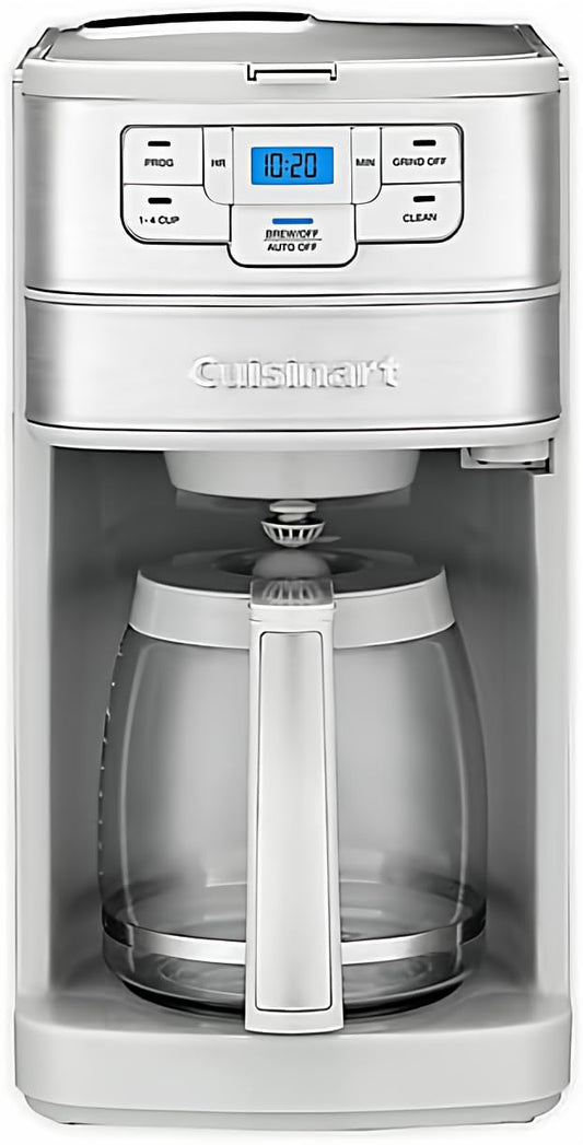 Cuisinart Automatic Grind & Brew 12-Cup Coffee Maker with Blade Grinder, Programmable Coffee Machin…