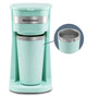 Elite Gourmet EHC117M Personal Single-Serve Compact Coffee Maker Brewer Includes 14Oz. Thermal Trav…