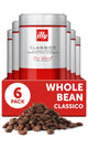 illy Whole Bean Coffee, Classico Medium Roast, 100% Arabica, Premium Italian Coffee, Ideal for Espr…