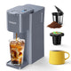 Tastyle Mini Hot and Iced Coffee Maker Single Serve, for K Cup and Ground, 6 to 14 Oz Brew Sizes, w…