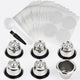 Reusable Capsules for Nespresso OriginalLine, 6pcs Refillable Espresso Pods Stainless Steel Coffee …