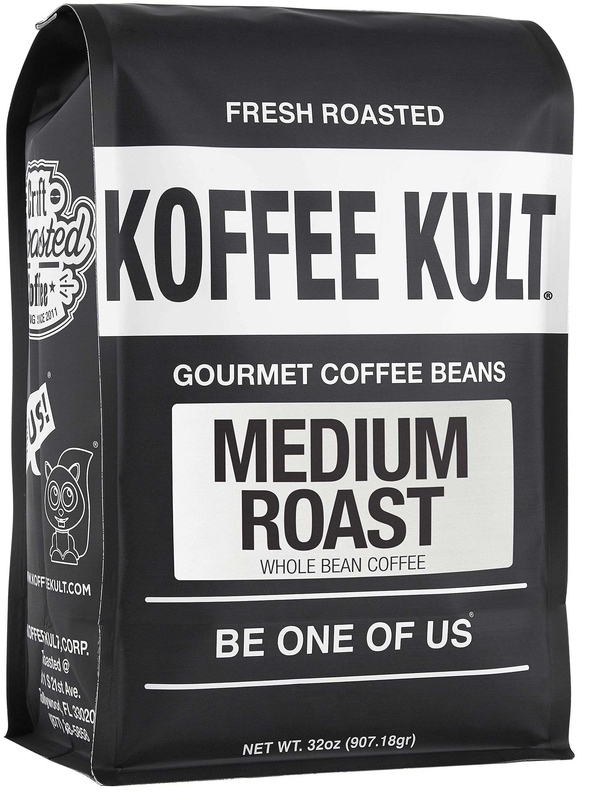 Koffee Kult Koffee Kult Medium Roast Smooth and Flavorful Medium Roast Coffee Beans- Perfect for a …