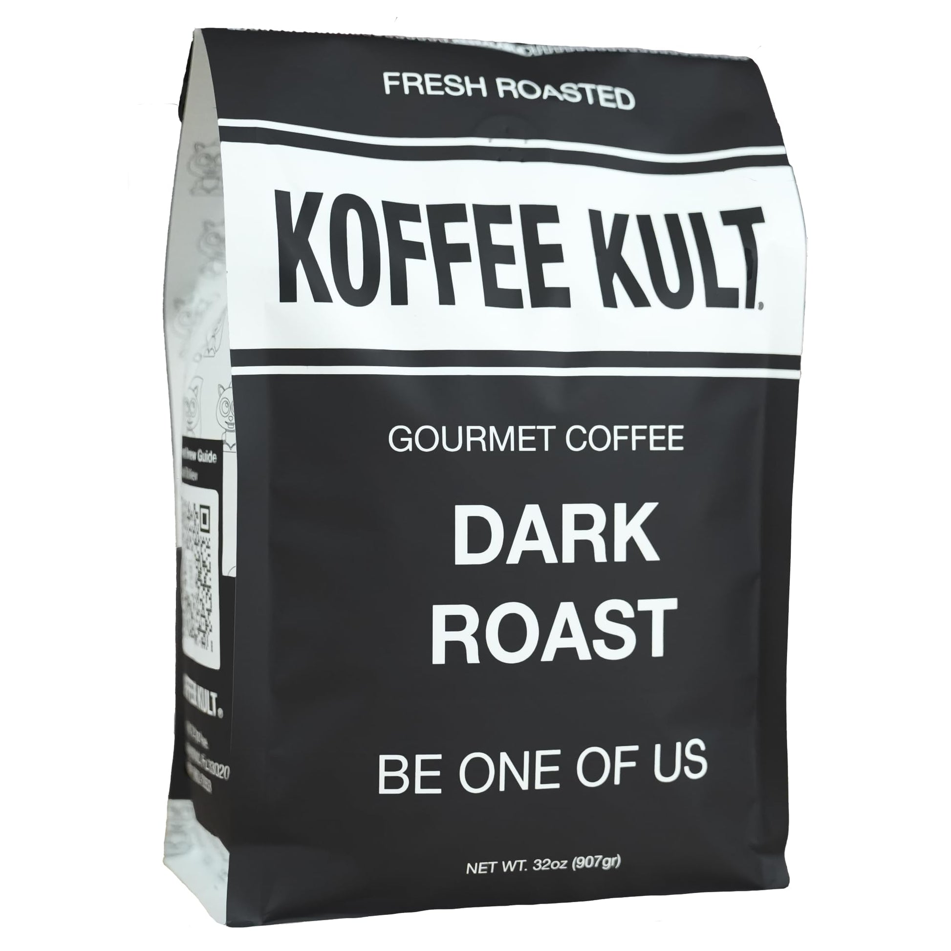 Koffee Kult Dark Roast Whole Bean Coffee - Small Batch 100% Arabica Gourmet Blend, Smooth and Well …