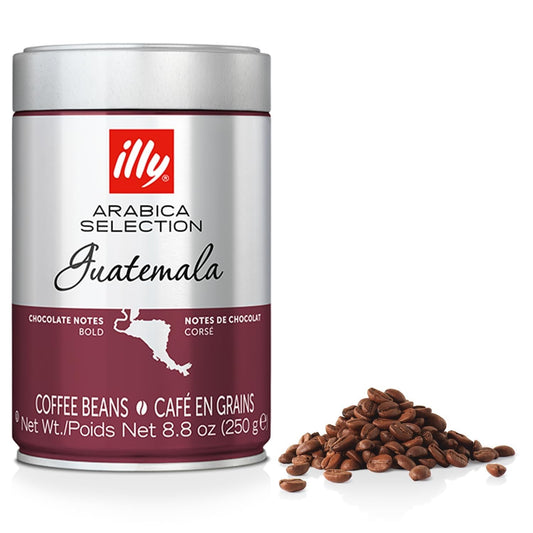 illy Whole Bean Coffee - Perfectly Roasted – Guatemala Dark Roast - with Notes of Chocolate – Compl…