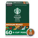 Starbucks K-Cup Coffee Pods, Medium Roast Coffee, House Blend for Keurig Brewers, 100% Arabica, 6 b…