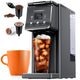 K Cup Coffee Maker With Bold Setting, Single Serve Hot & Iced Coffee Maker for K-Cup and Grounds, 5…